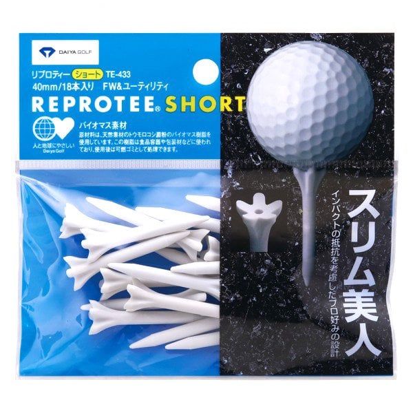 Tee golf 40MM Reprotee TE 433 Short Japan | DAIYA