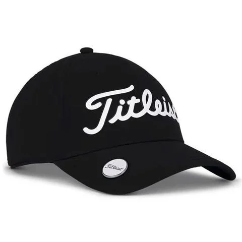 Nón kết golf nam PLAYERS BALL MARKER BLACK/WHITE TH25APBM-01 | Titleist