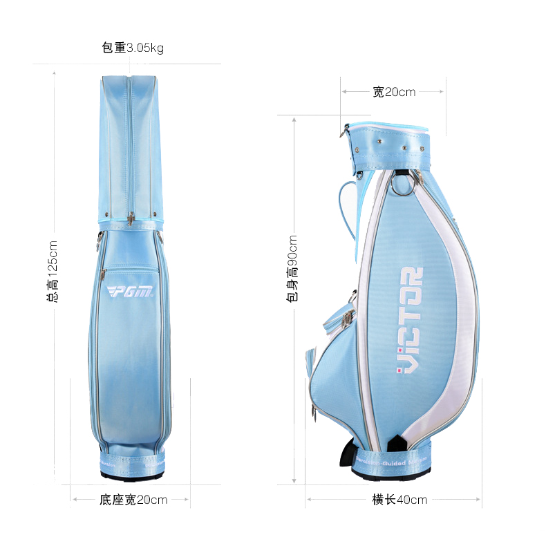 TÚI GẬY GOLF FULLSET NỮ VCT - PGM QB006 - hình thu nhỏ 5