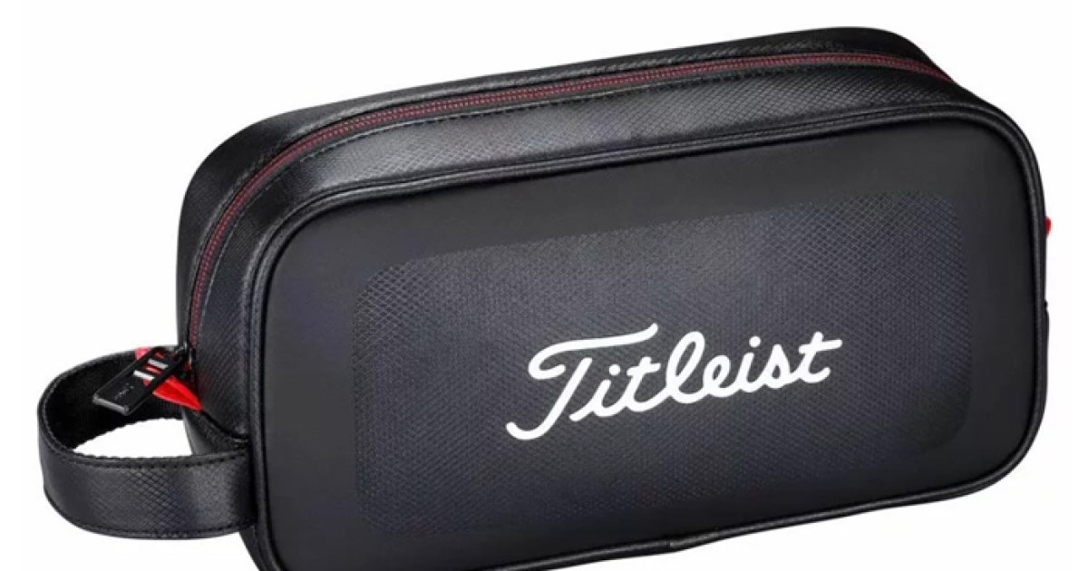 Túi phụ kiện golf Titleist ASPIRER SMALL POUCH 23 Black từ Titleist