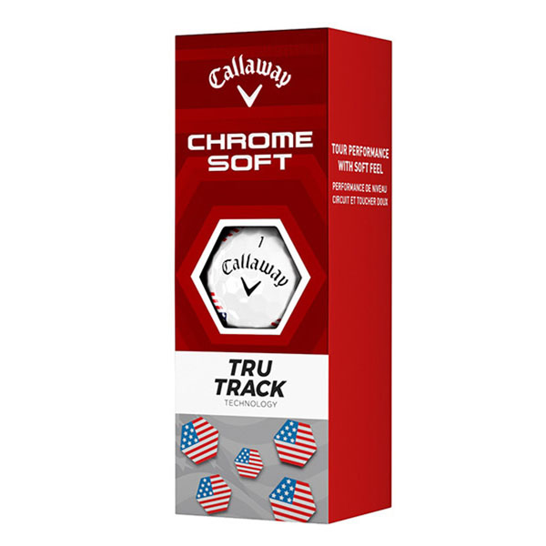 Bóng golf Callaway Chromesoft USA 23 True Track (LMT)