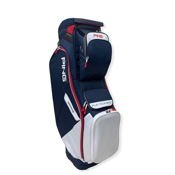 Túi đựng gậy golf PING Direct Bags Traverse 214 35463-Trắng/Xanh navy từ Ping