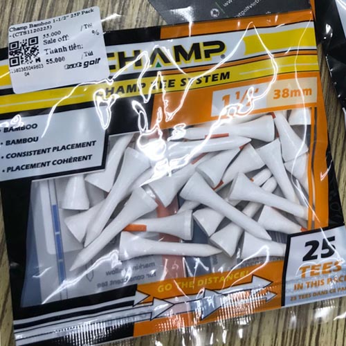 Champ Bamboo 1-1/2" 25P Pack - (CTS1120225) từ Golf