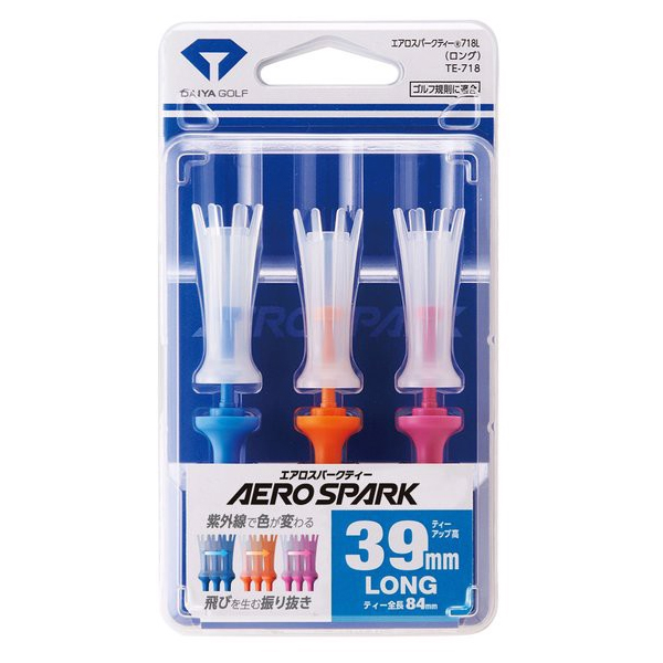 Tee golf đổi màu Aero Spark UV TE 718 (Dài 84mm) Japan | DAIYA - hình thu nhỏ 2