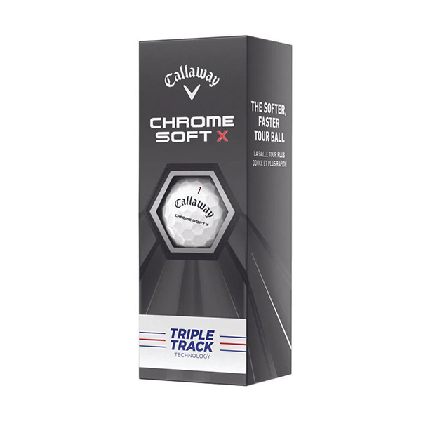 Bóng golf Callaway Chromesoft X 22 Triple Track từ Callaway