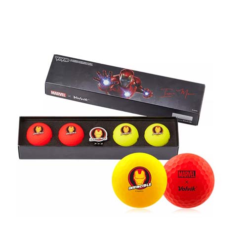 Bóng golf Volvik Vivid Marvel IRON MAN 23 từ Bóng golf