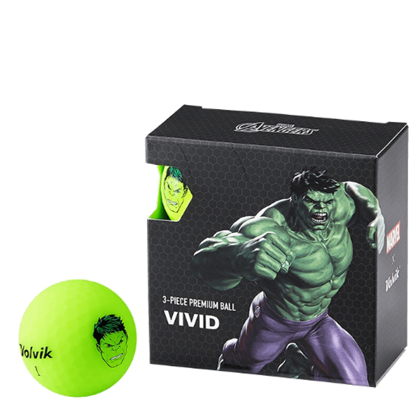 Bóng golf Volvik Marvel Hulk Pack từ Bóng golf