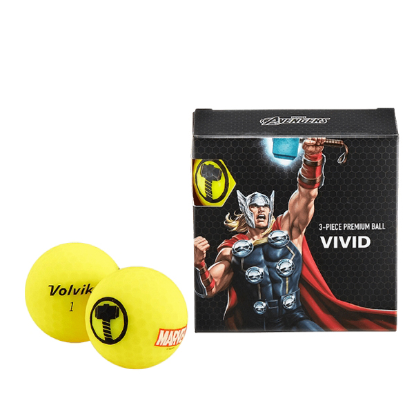 Bóng golf Volvik Marvel Thor Pack từ Bóng golf