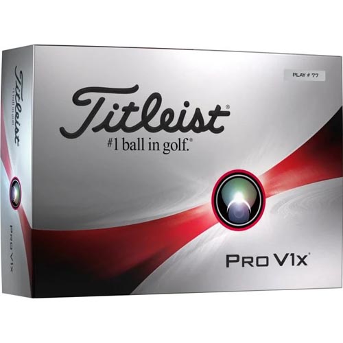 Bóng Titleist Pro V1X (23) Số Đặc Biệt từ #1 đến #99 từ Titleist