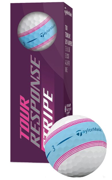 Bóng golf TaylorMade TM22 Tour Response Stripe BLPNK từ TaylorMade