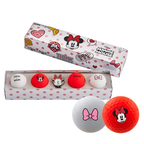 Bóng golf Volvik Vivid Disney Minnie (lady) từ Bóng golf