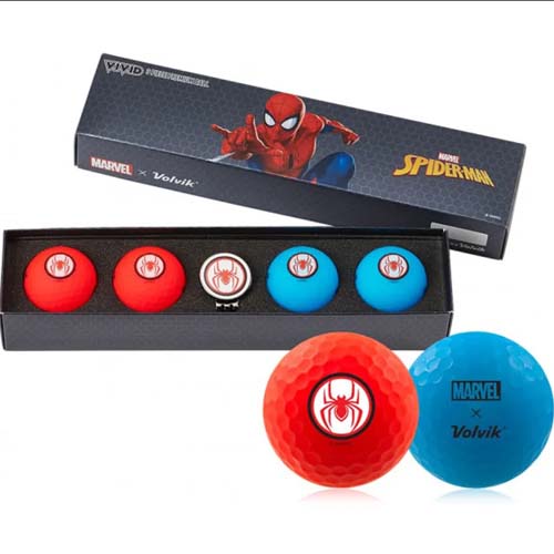 Bóng golf Volvik Vivid Marvel SPIDER MAN từ Bóng golf